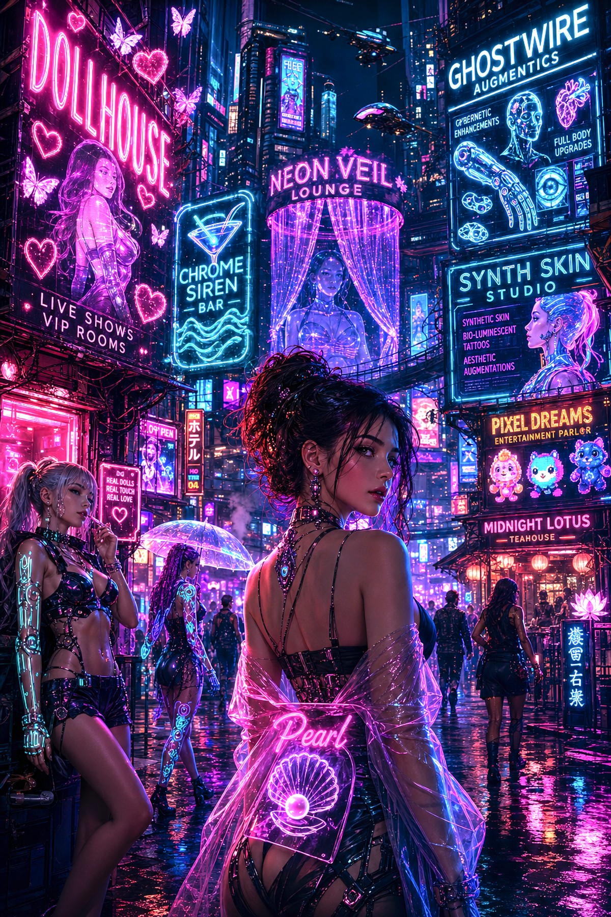 Static Halo | Cyberpunk Girls Tee