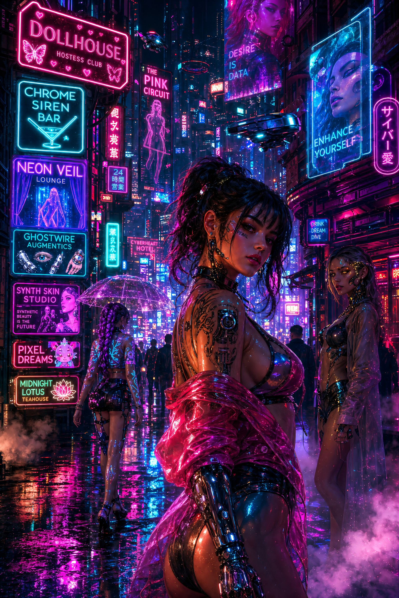Pixel Doll | Cyberpunk Canvas