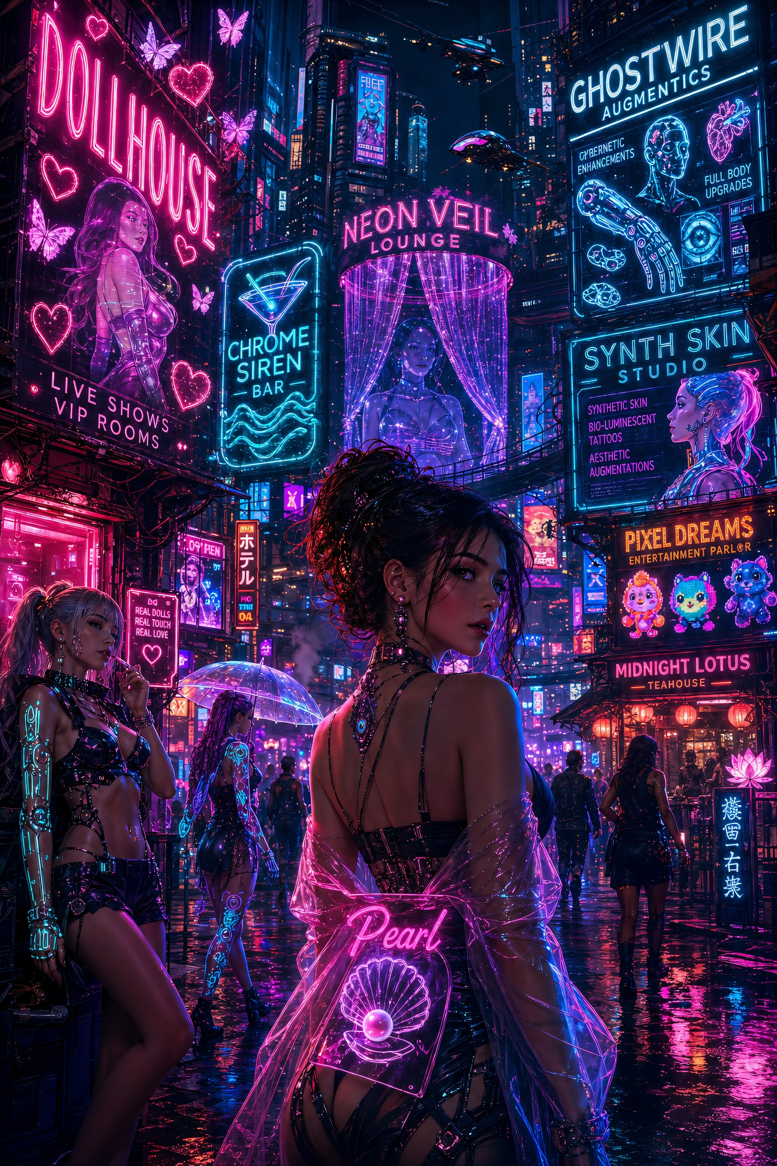 Static Halo | Cyberpunk Canvas