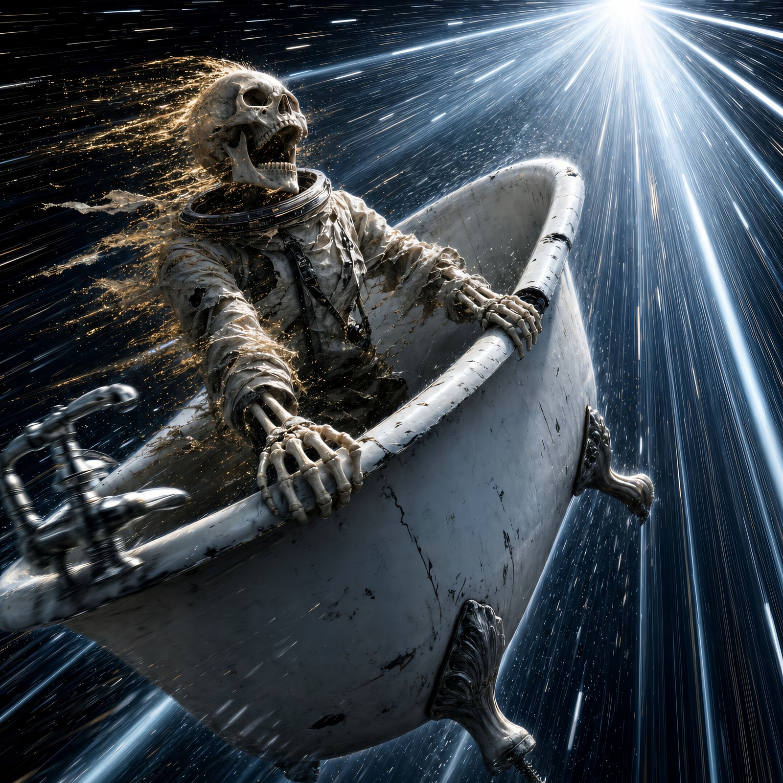 Bathtub Lightspeed Surge | Sticker