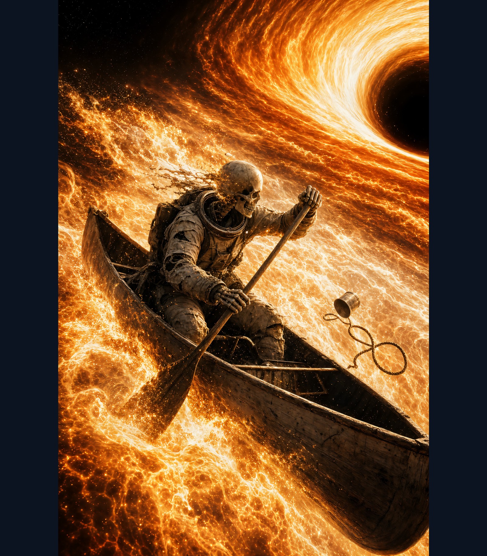 Canoe Accretion Rapids | Tee