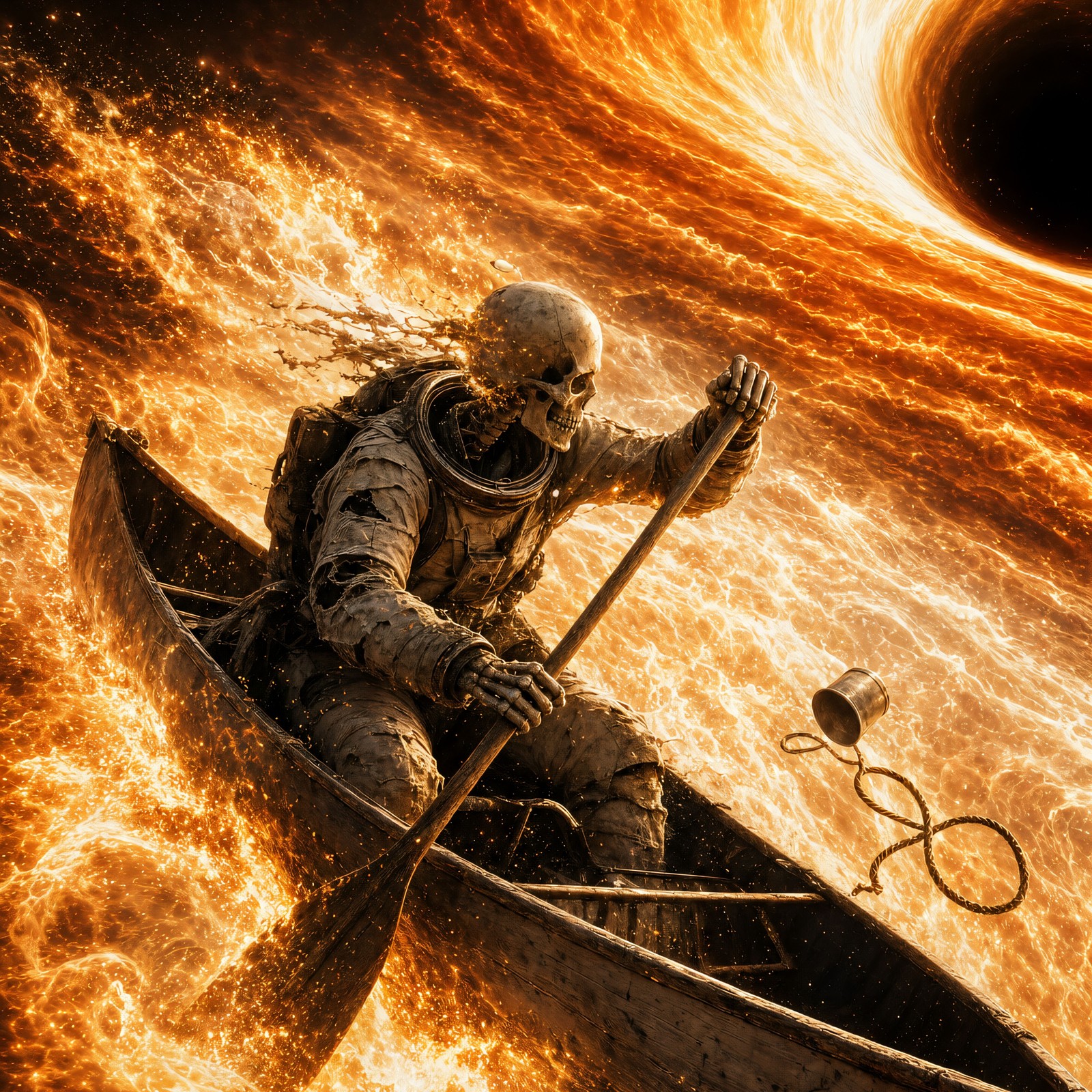 Canoe Accretion Rapids | Sticker