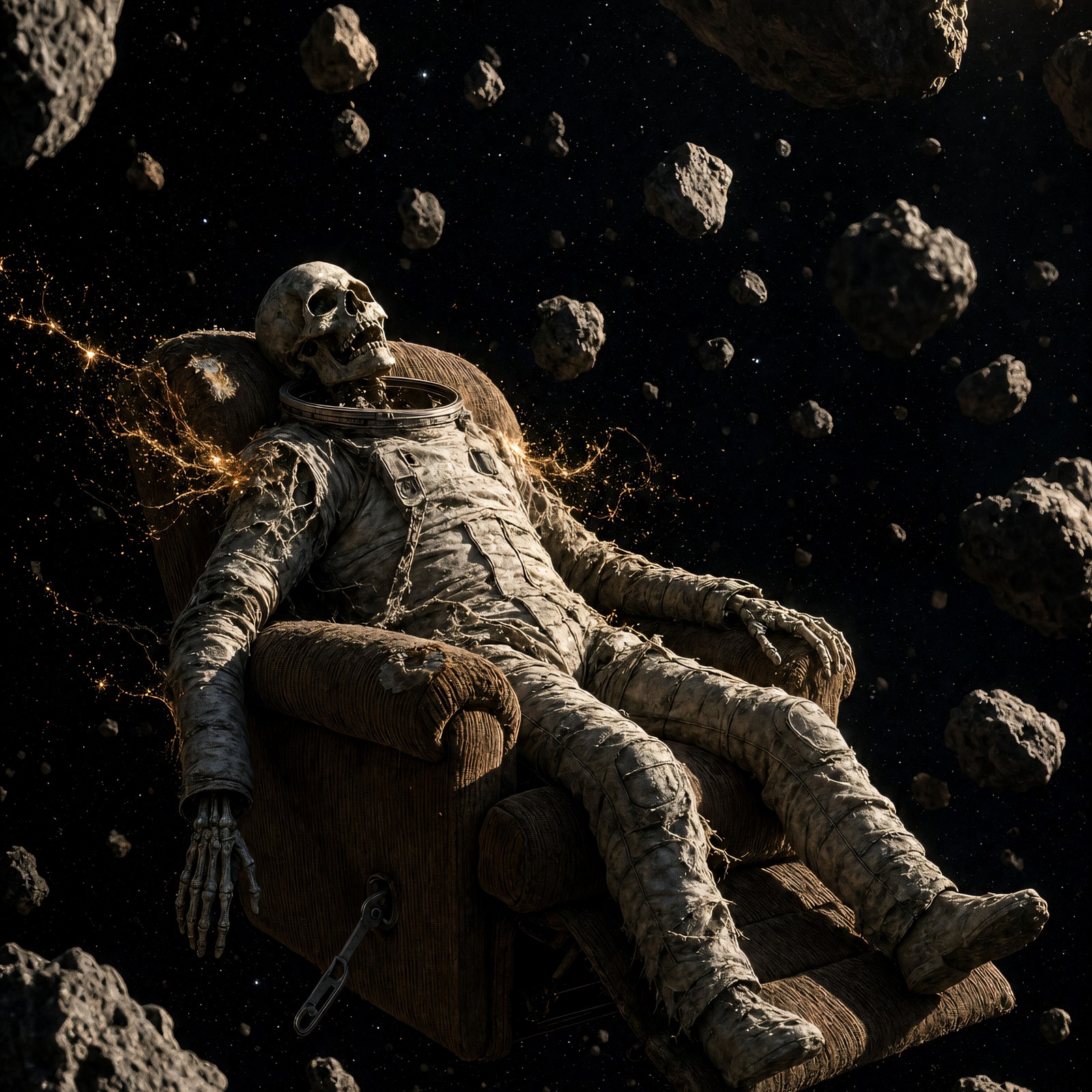 Recliner Asteroid Drift | Sticker