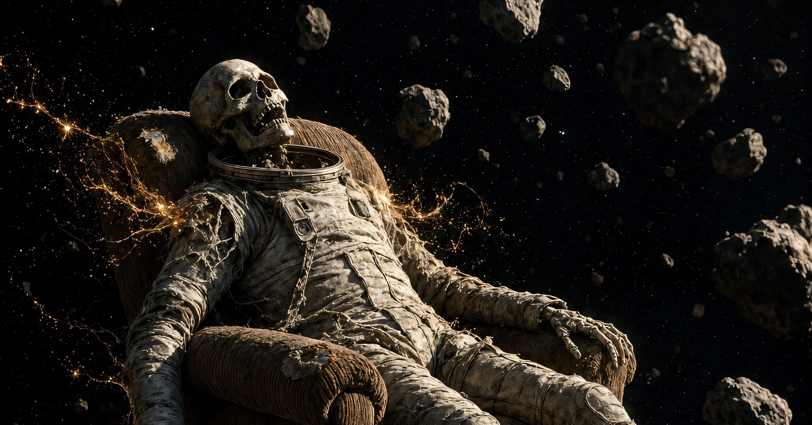 Recliner Asteroid Drift | Beach Towel