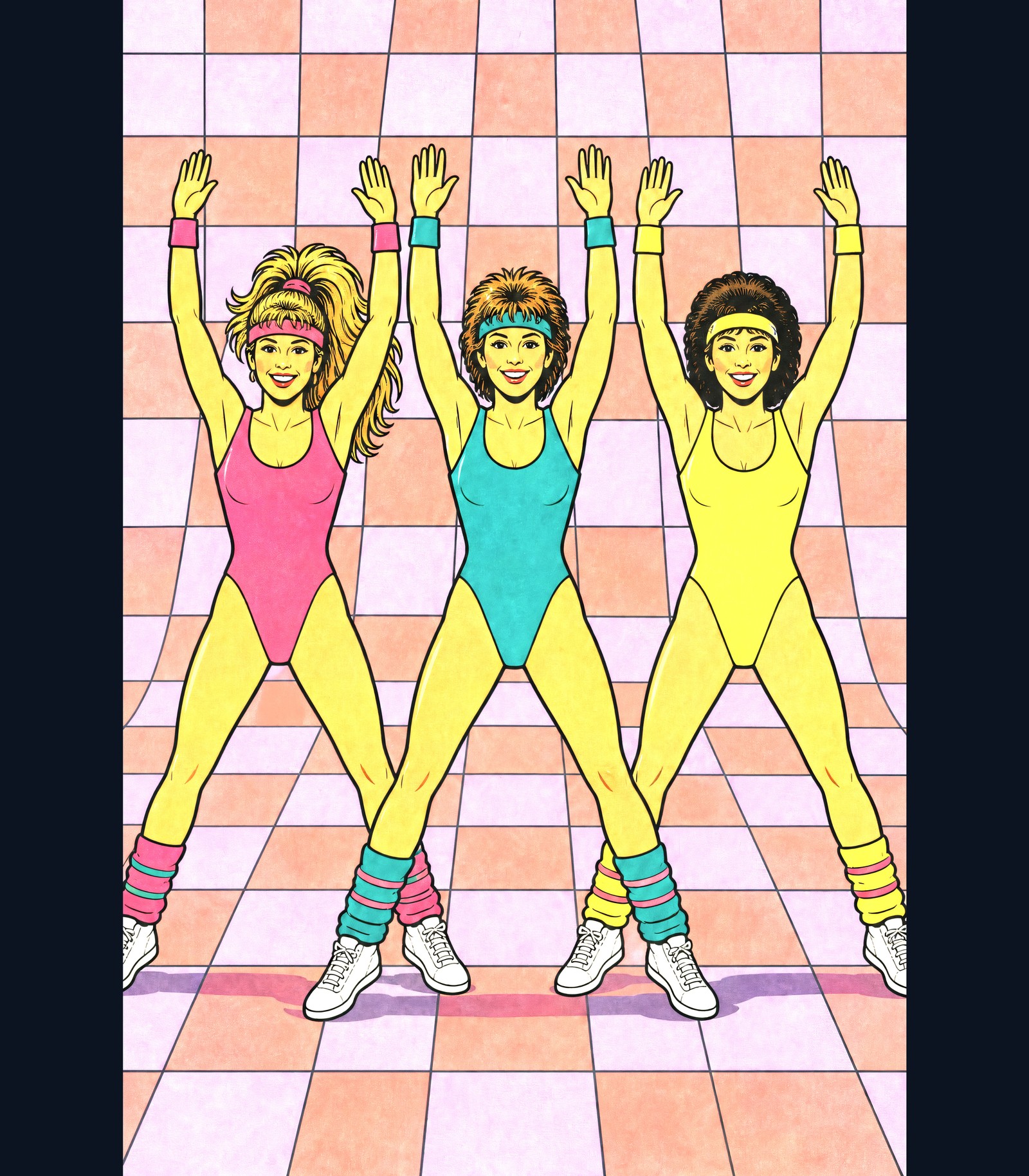 Aerobics Squad Lineup | Hoodie