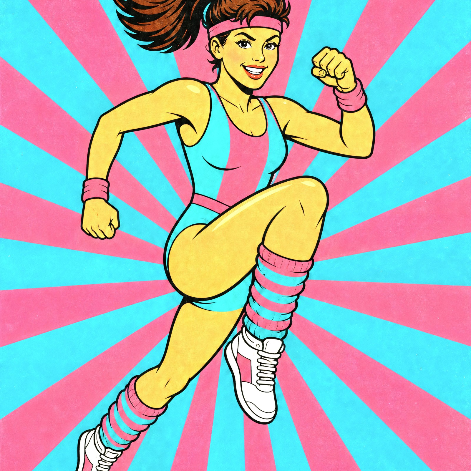 Step Aerobics Rush | Sticker
