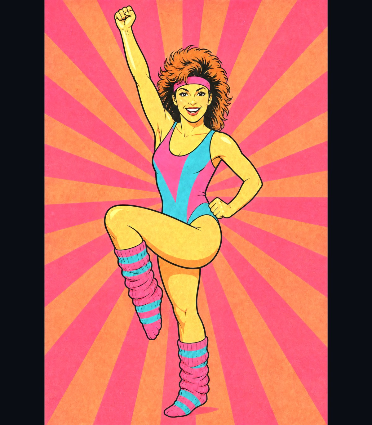 Retro Fitness Tape Hero | Tee