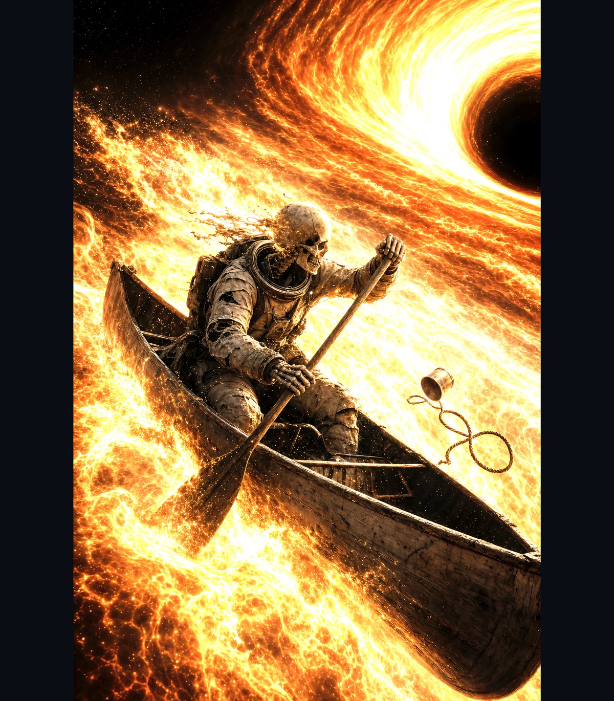 Canoe Accretion Rapids | Tee