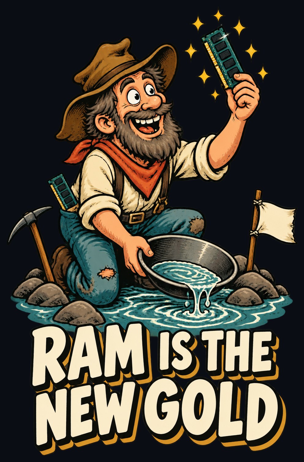 RAM Is the New Gold Tee