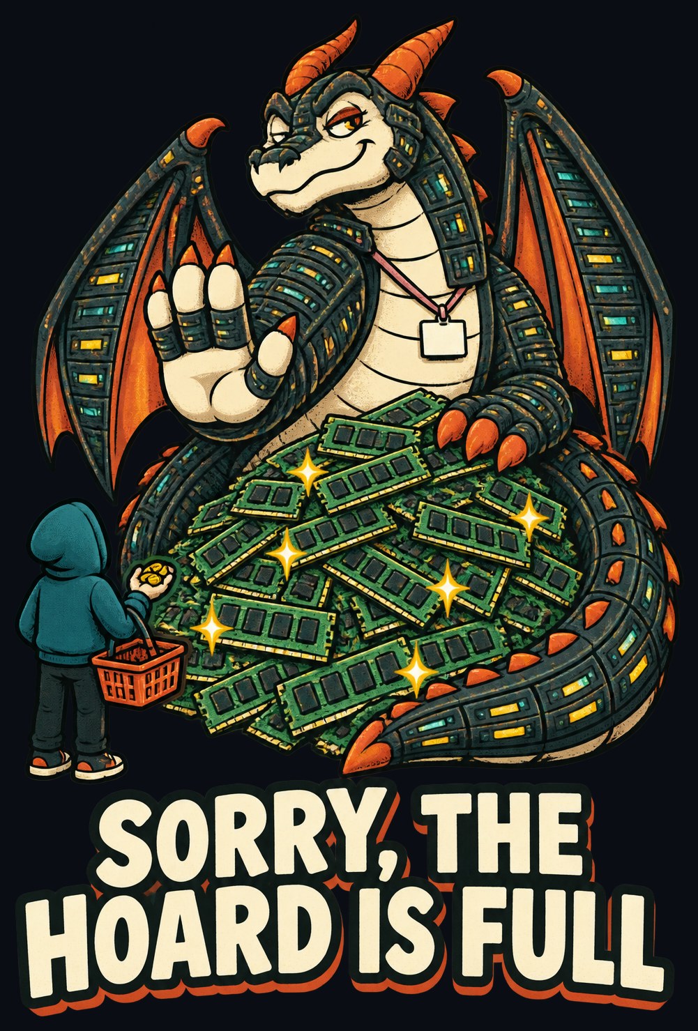 Sorry, the Hoard Is Full Tee