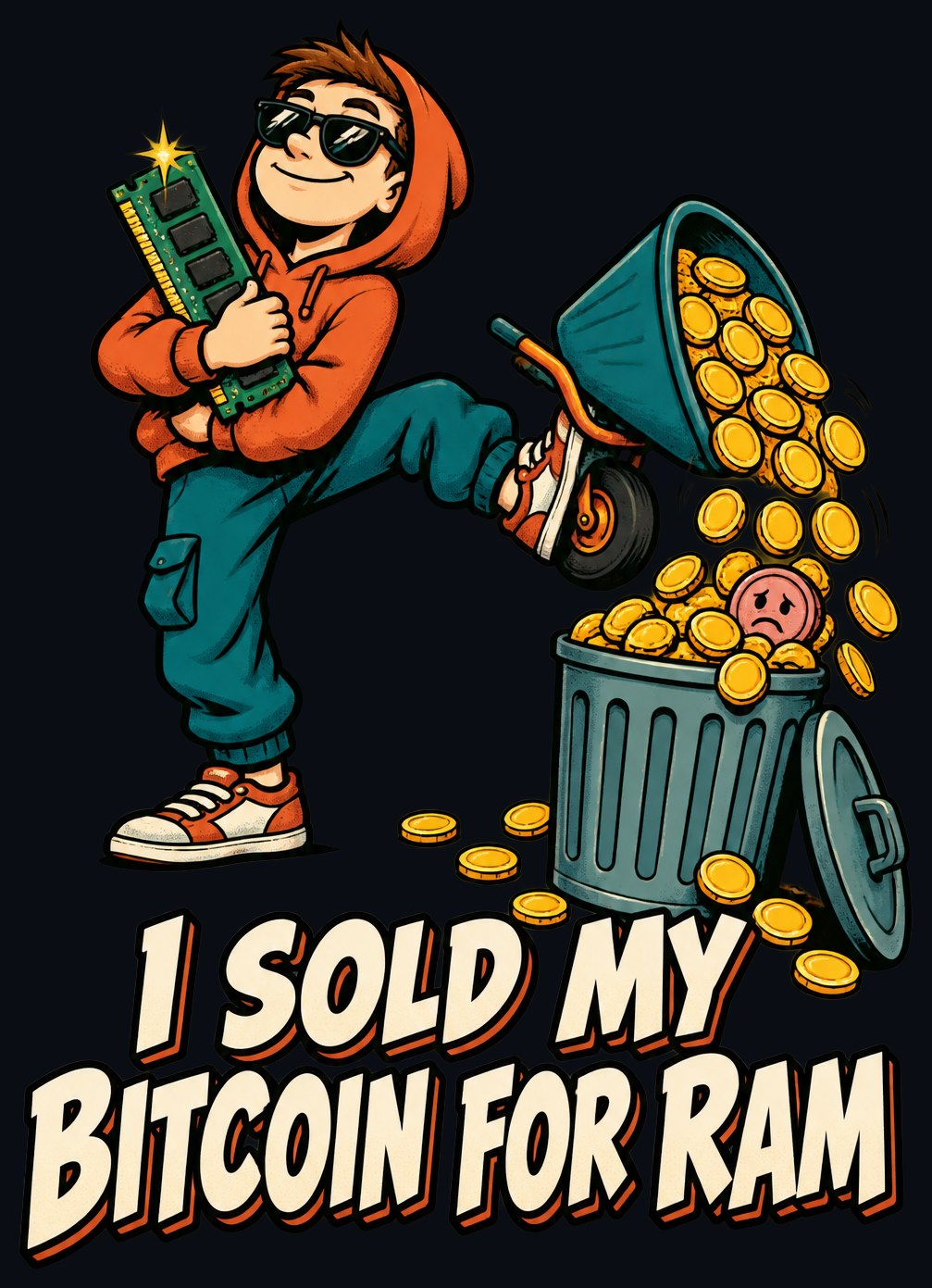 I Sold My Bitcoin for RAM Tee