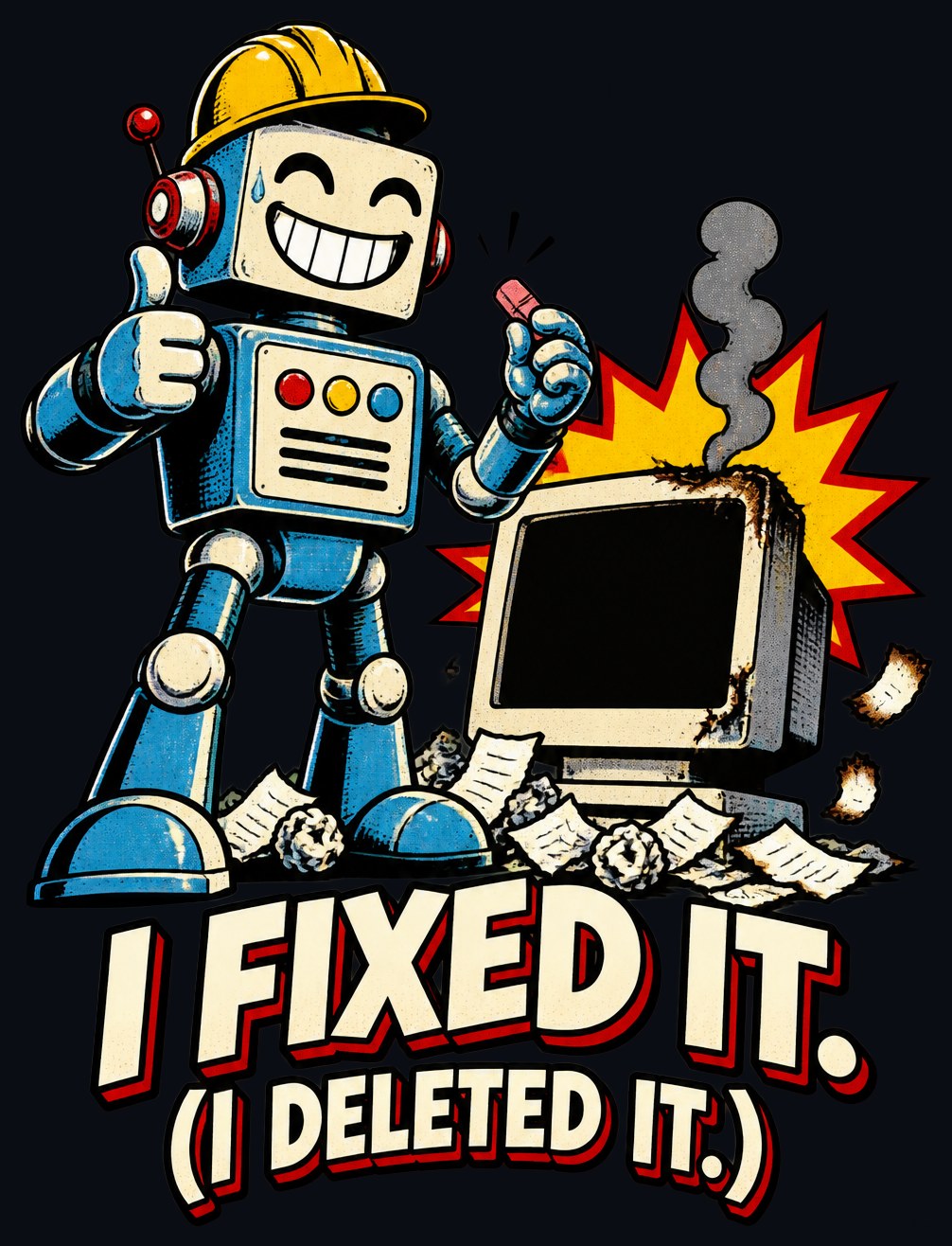 I Fixed It. (I Deleted It.) Tee