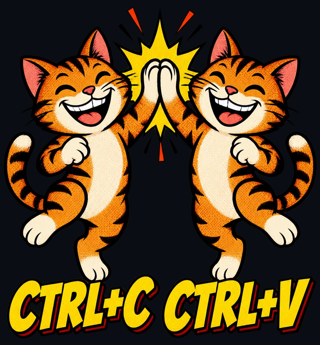 Ctrl+C Ctrl+V Tee