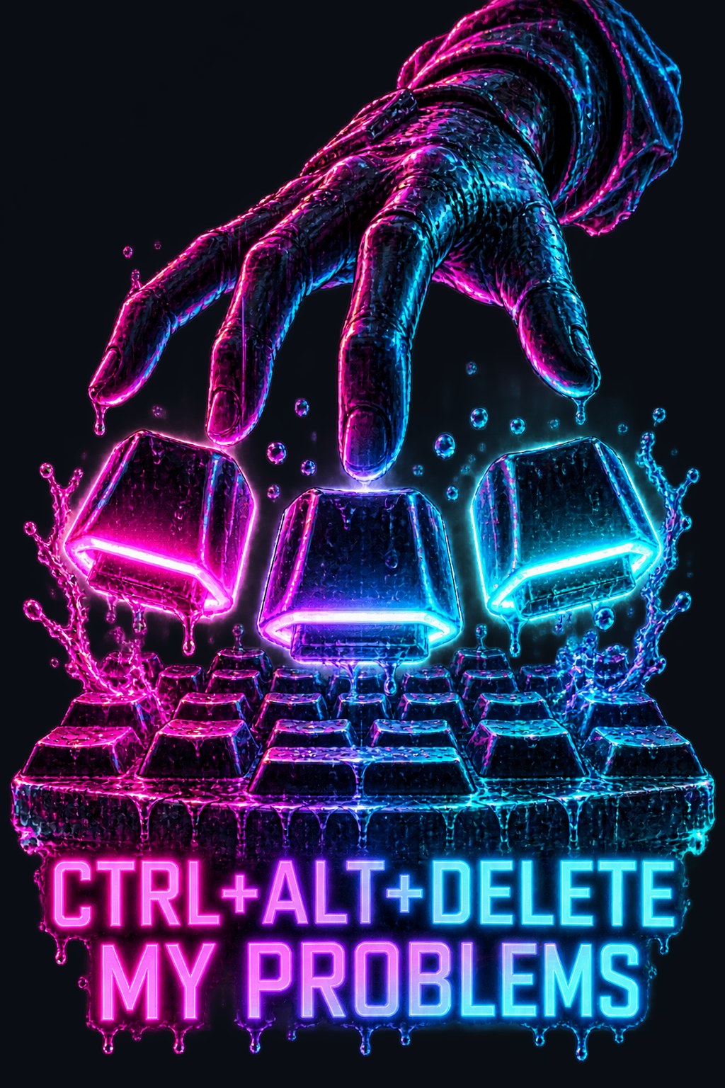 Ctrl+Alt+Delete My Problems Tee