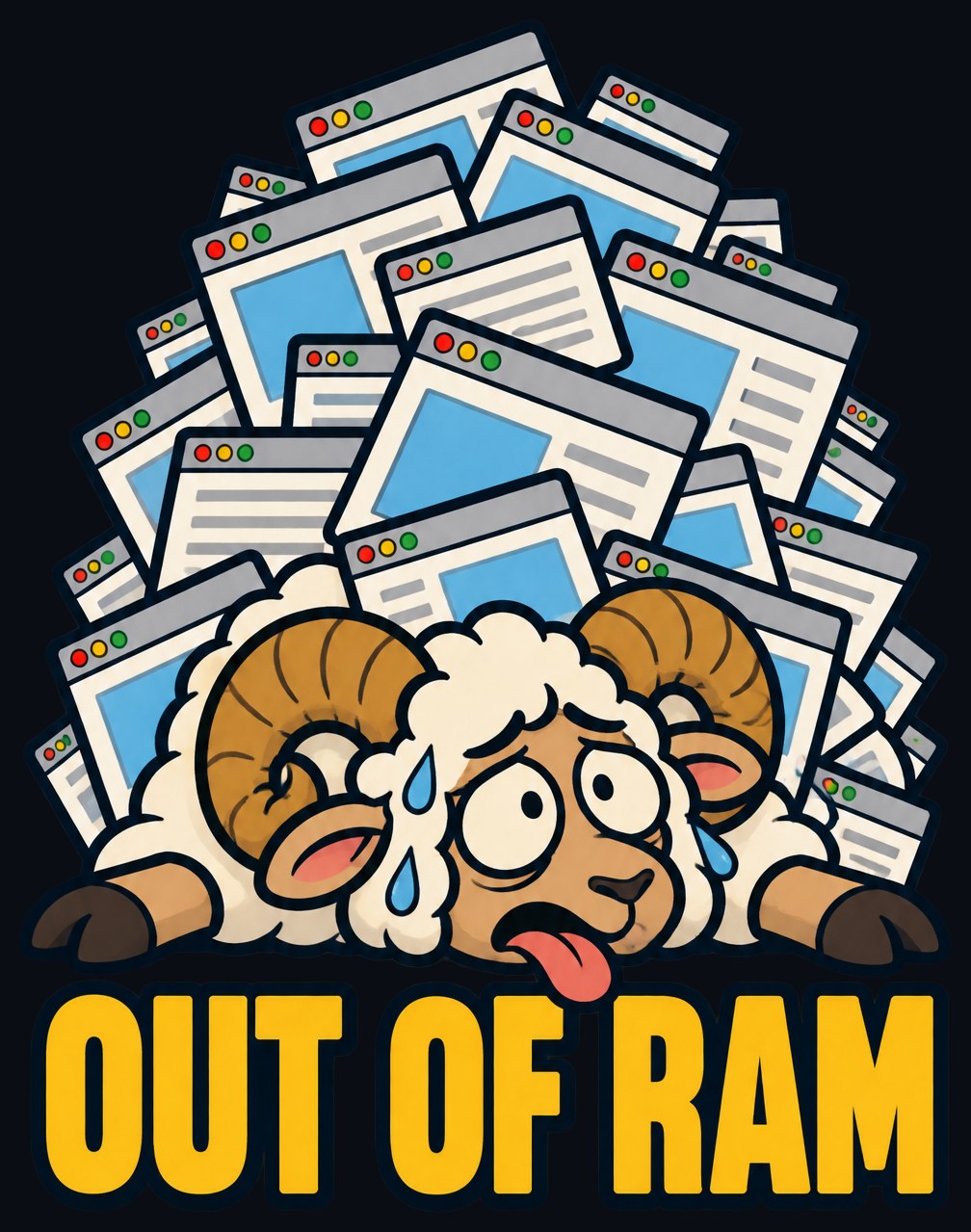 Out of RAM Tee