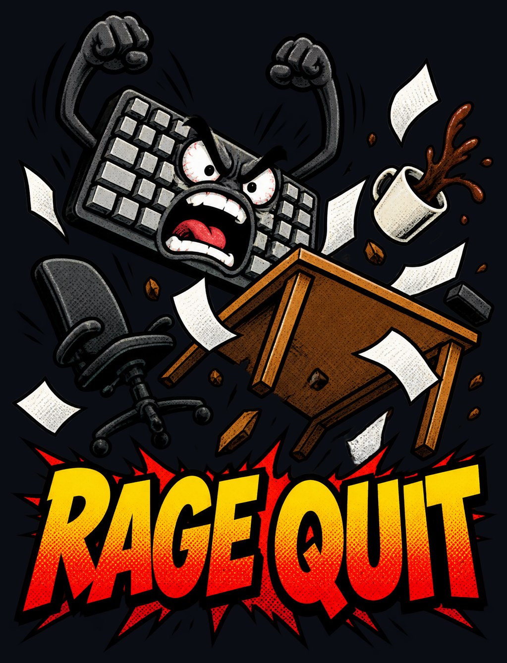 Rage Quit Tee
