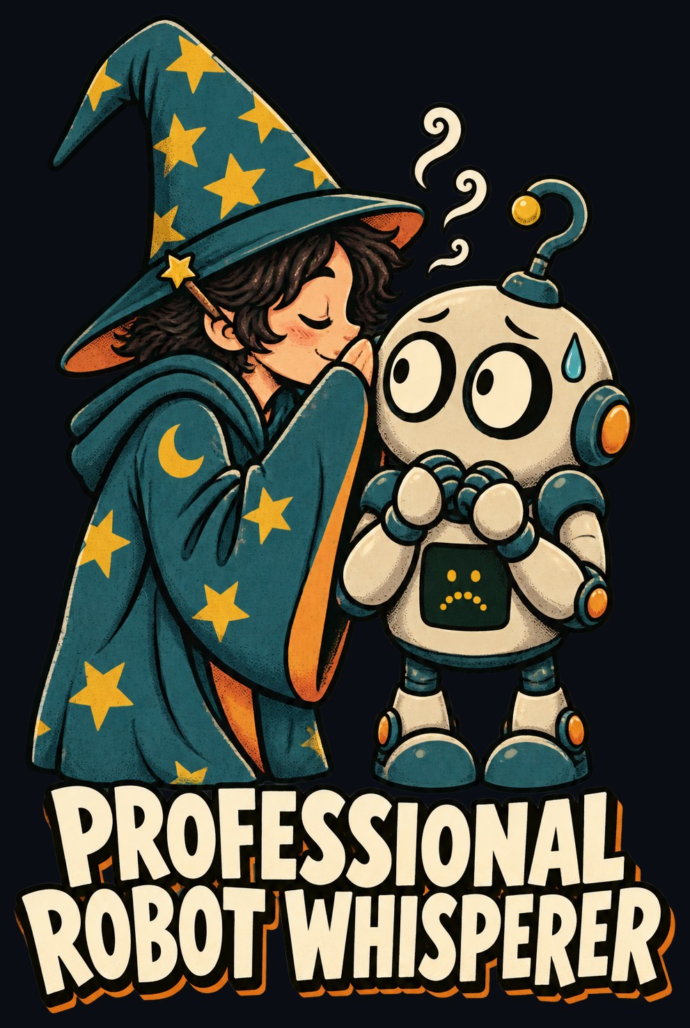 Professional Robot Whisperer Tee