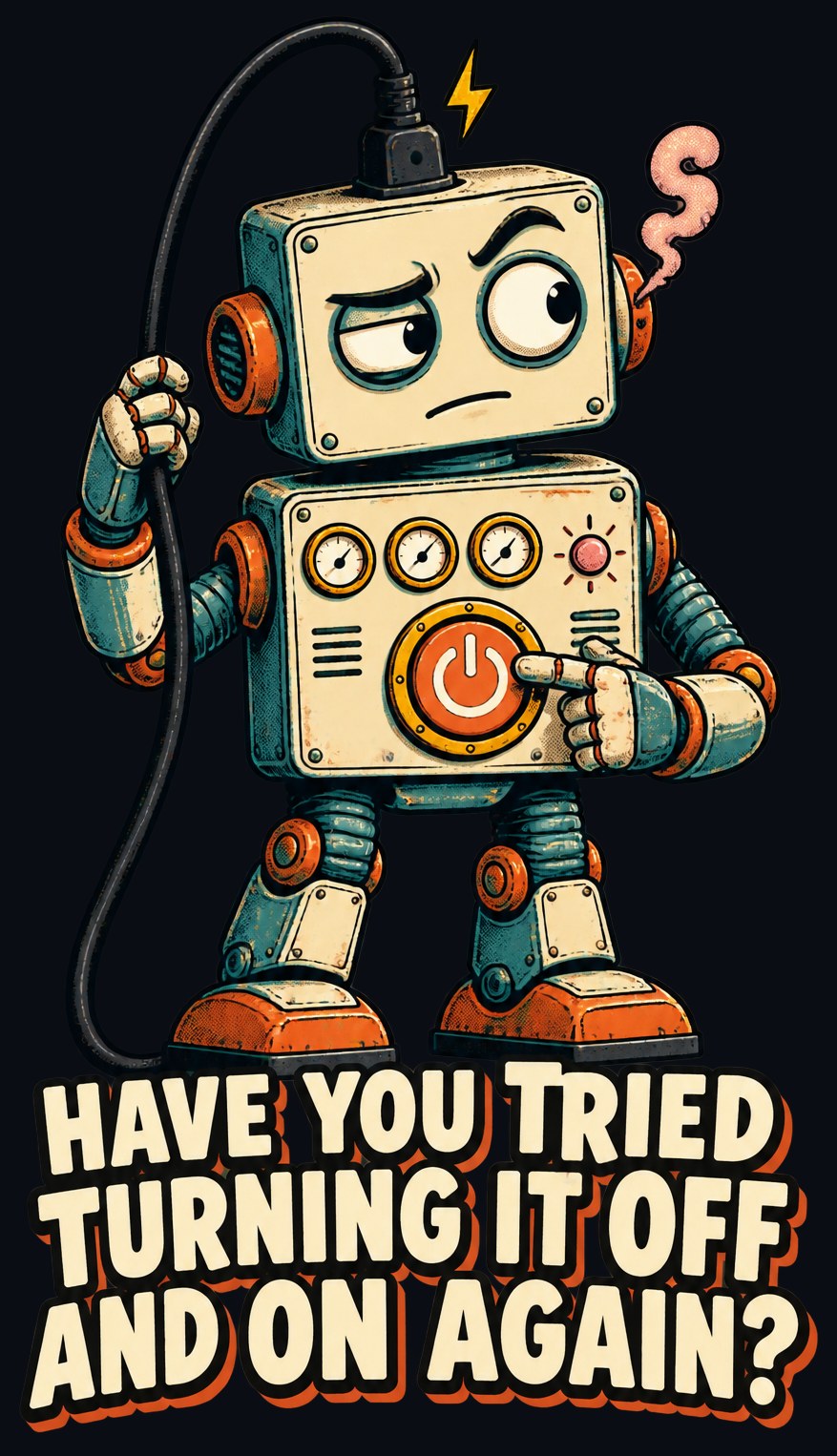 Have You Tried Turning It Off and On Again? Tee