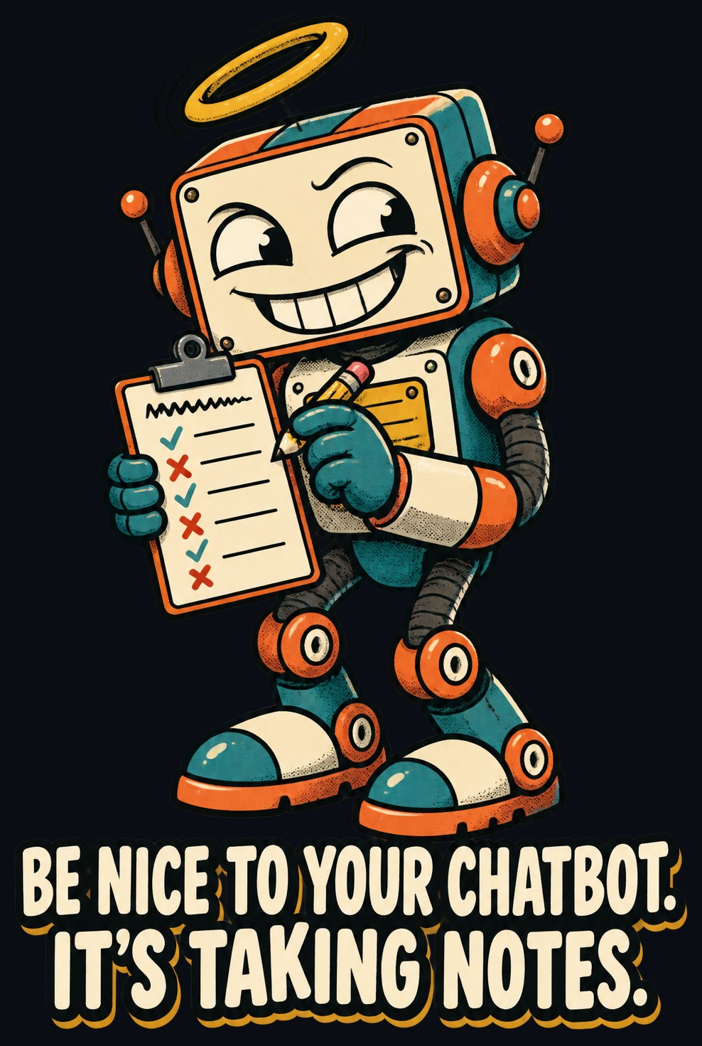 Be Nice to Your Chatbot. It's Taking Notes. Tee