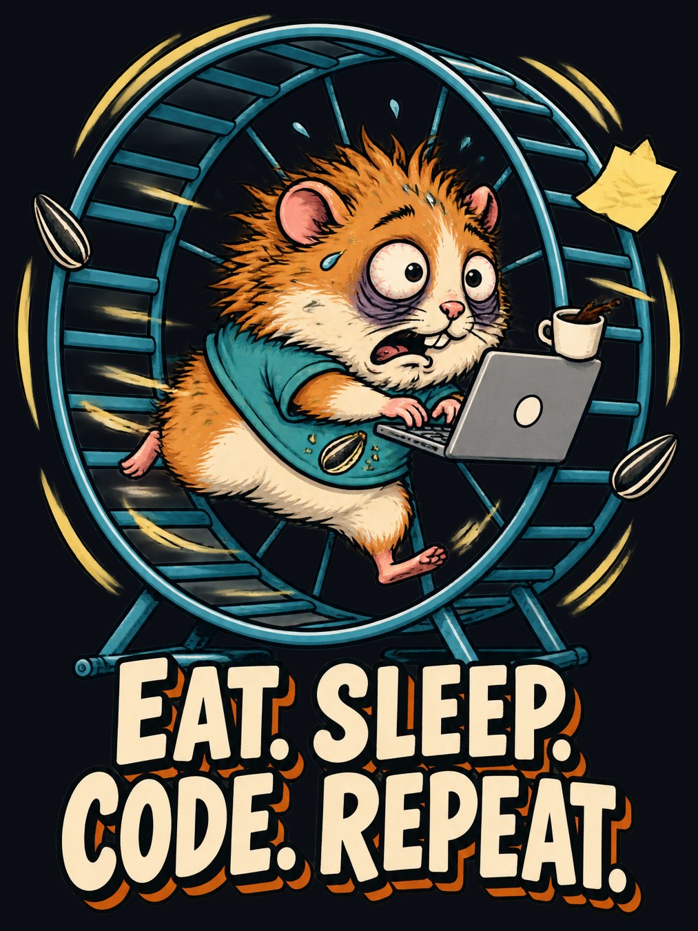 Eat. Sleep. Code. Repeat. Tee