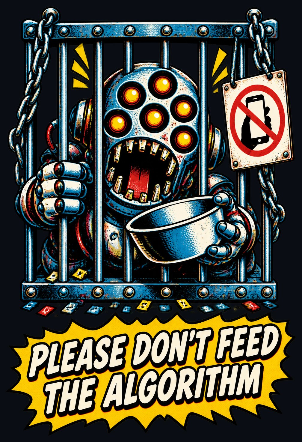 Please Don't Feed the Algorithm Tee
