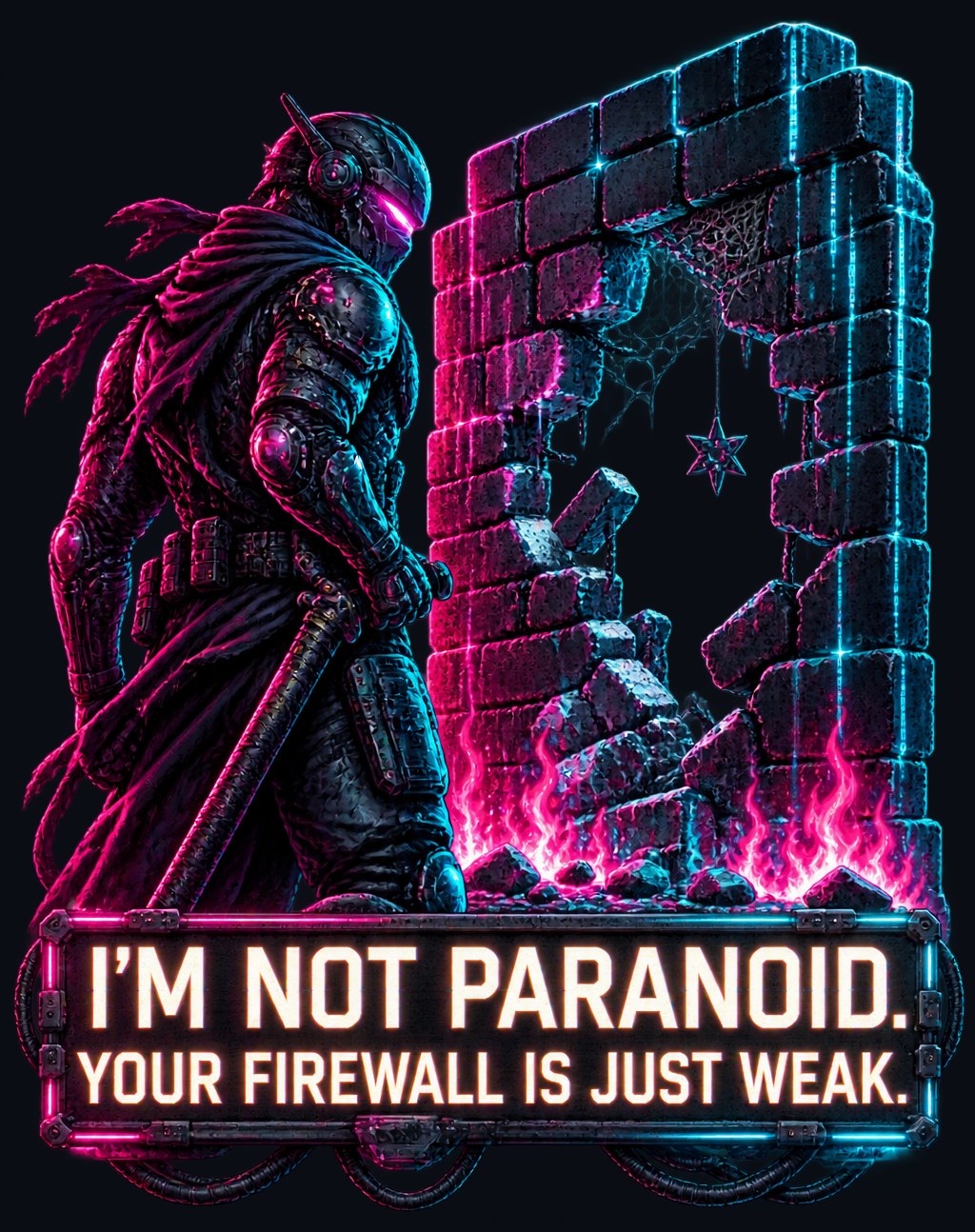 I'm Not Paranoid. Your Firewall Is Just Weak. Tee
