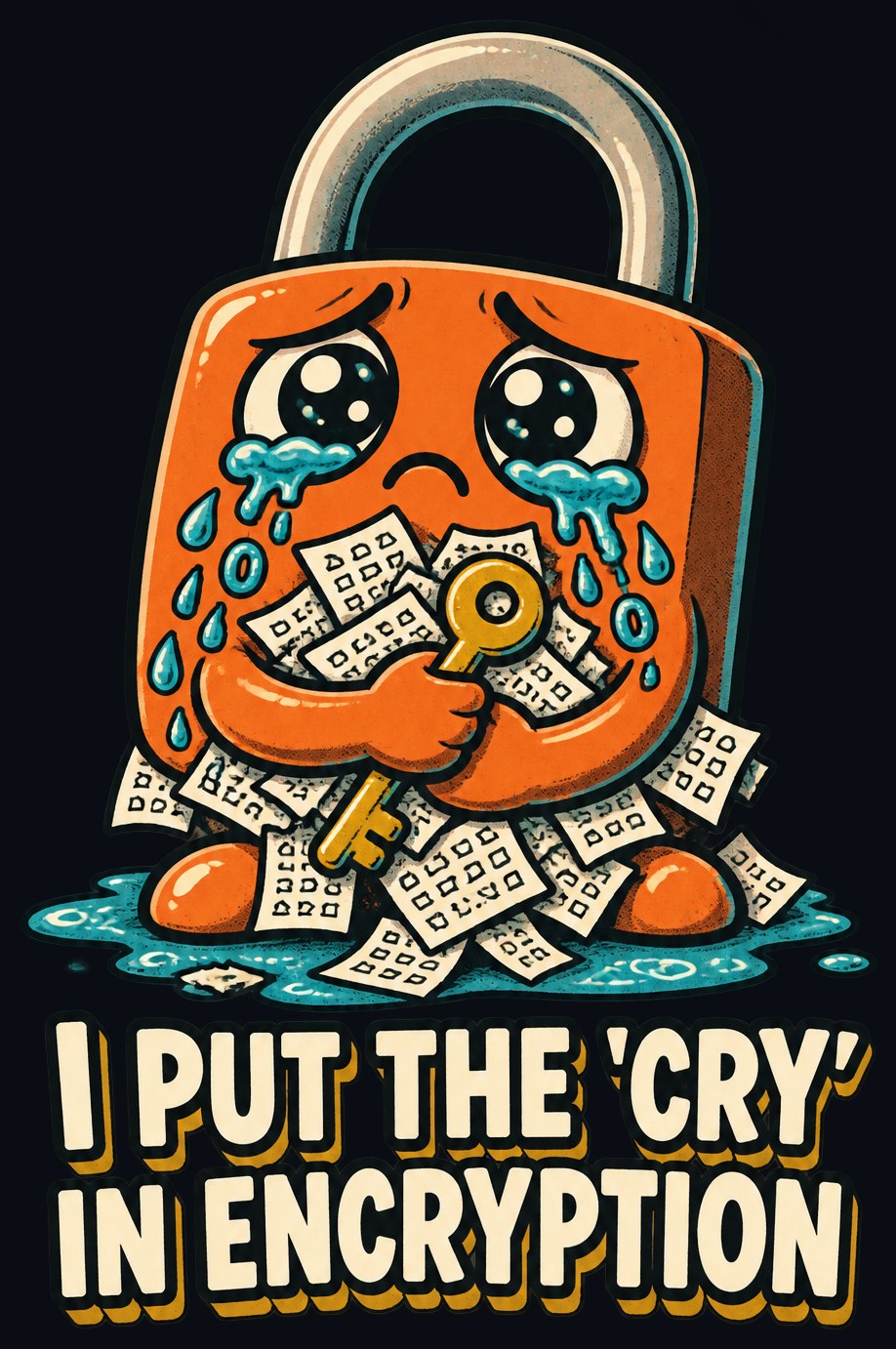 I Put the 'Cry' In Encryption Tee