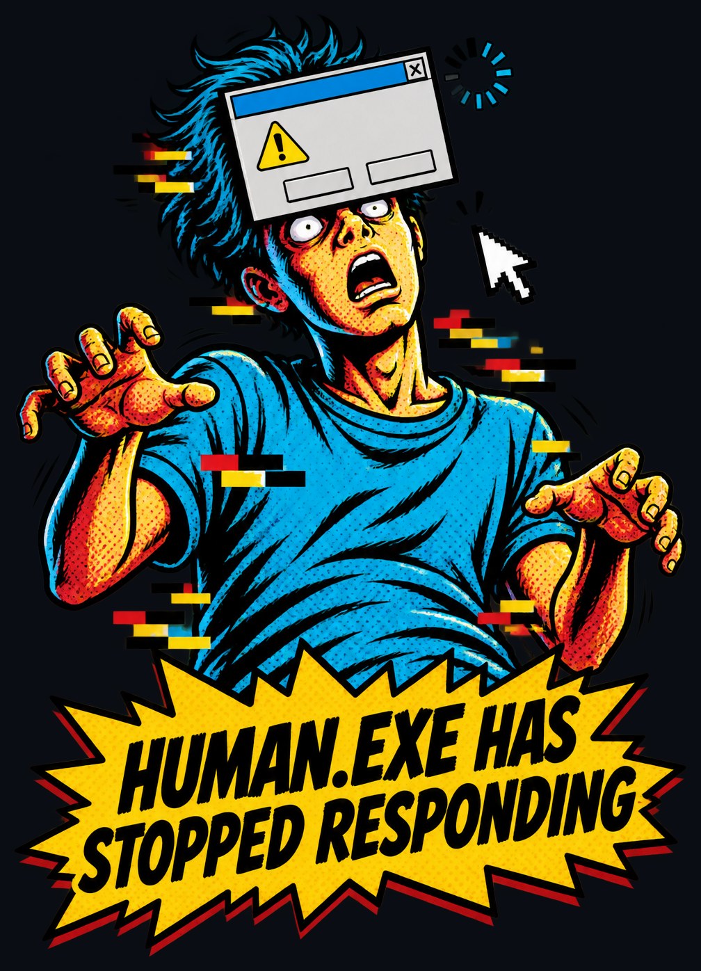 Human.exe Has Stopped Responding Tee
