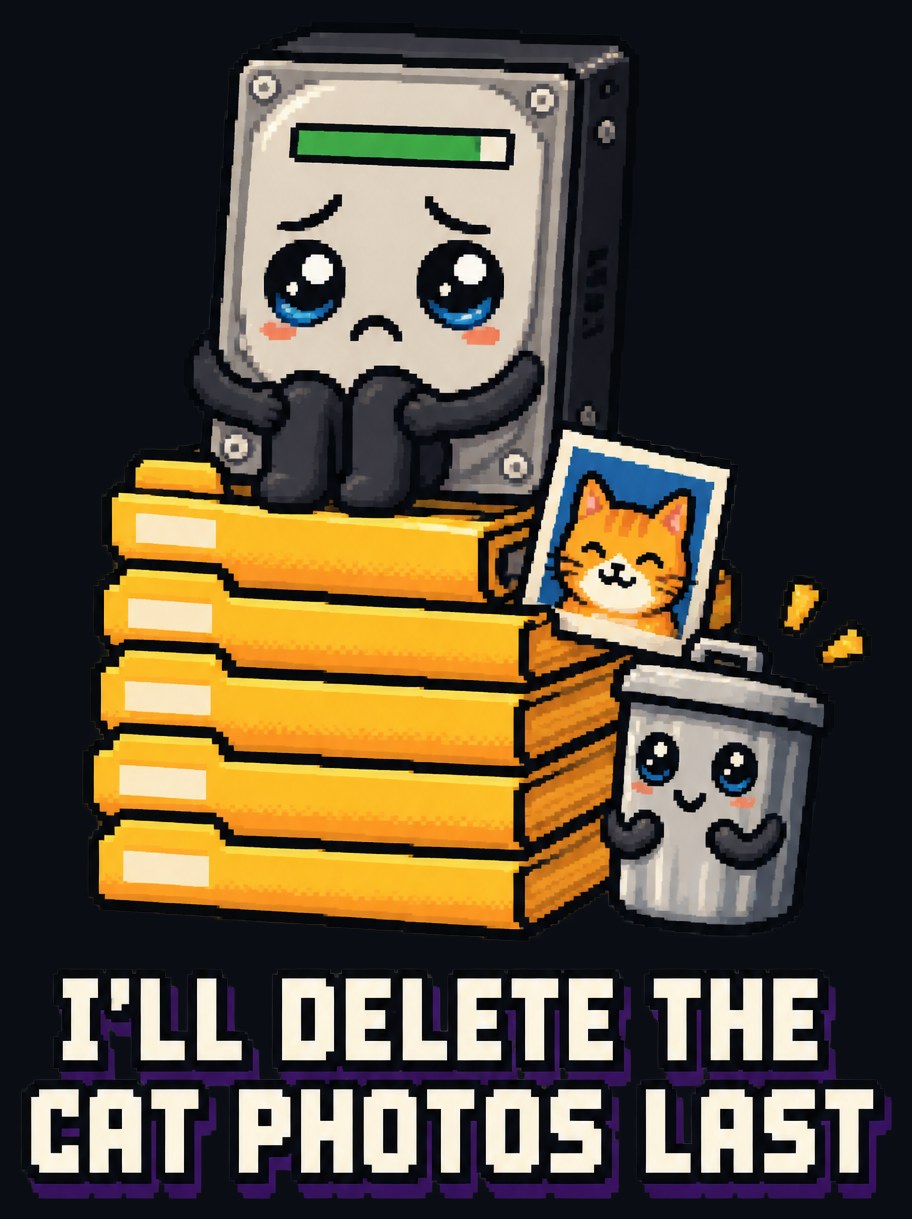 I'll Delete the Cat Photos Last Tee