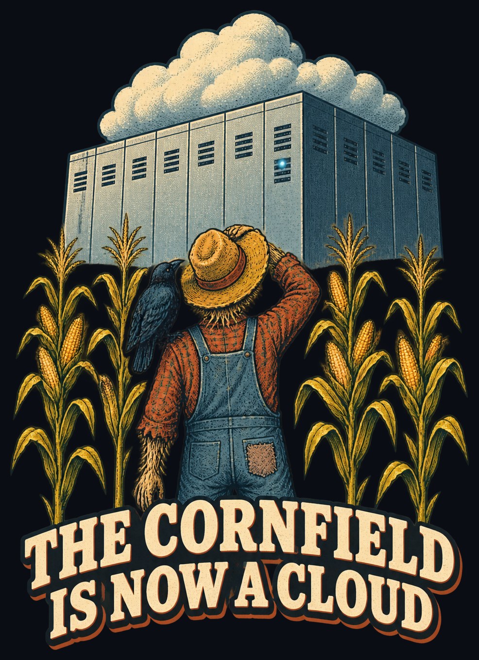 The Cornfield Is Now a Cloud Tee