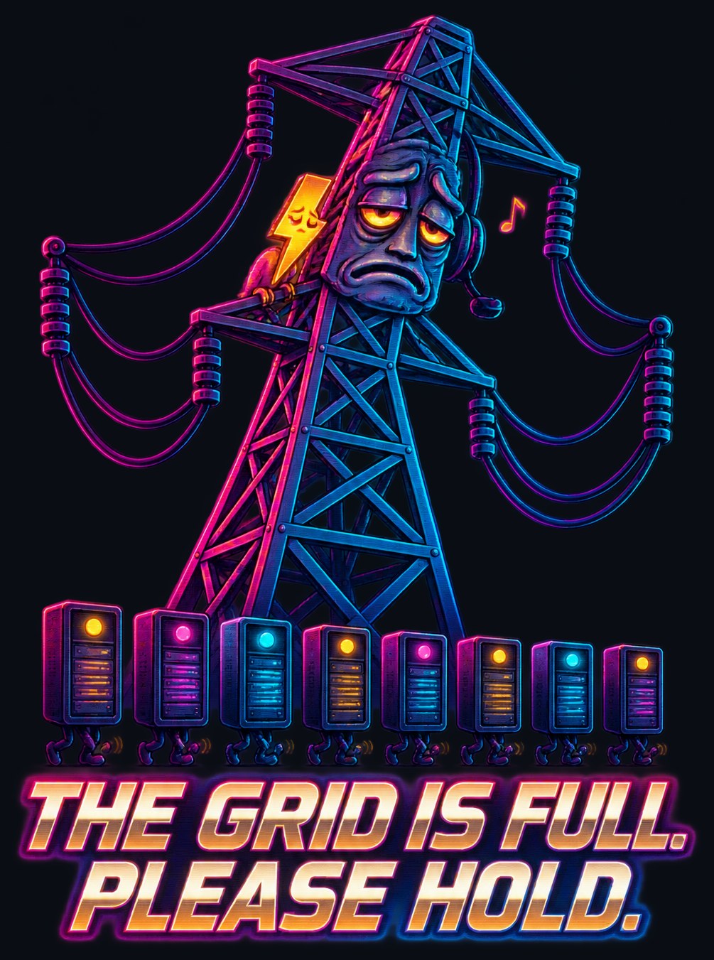 The Grid Is Full. Please Hold. Tee