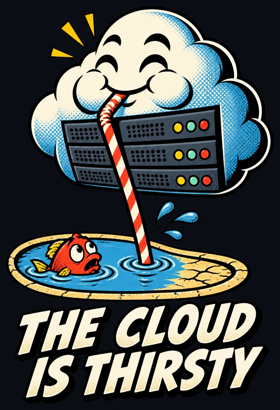 The Cloud Is Thirsty Tee