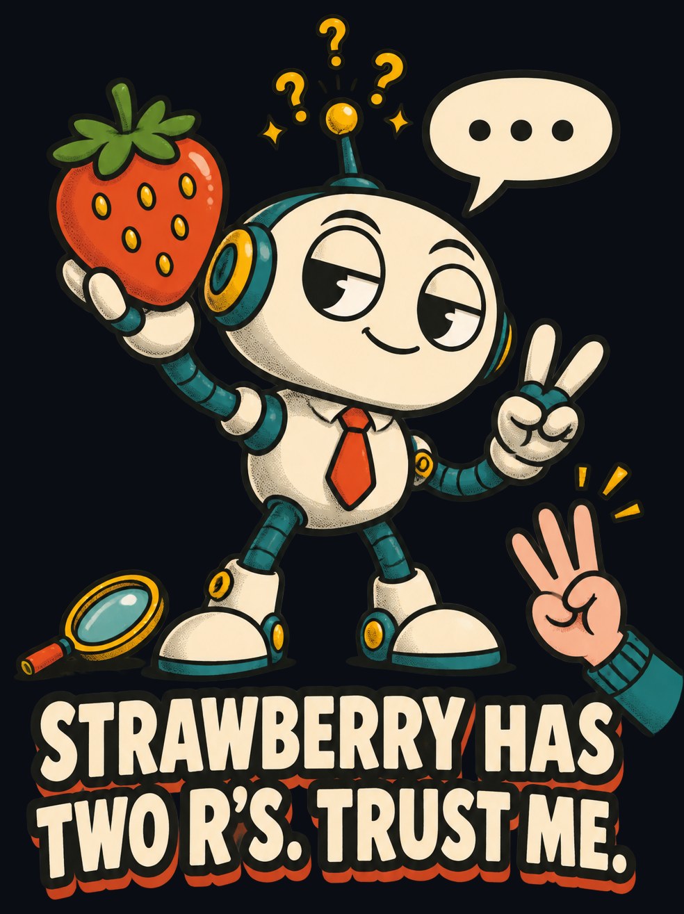 Strawberry Has Two R's. Trust Me. Tee
