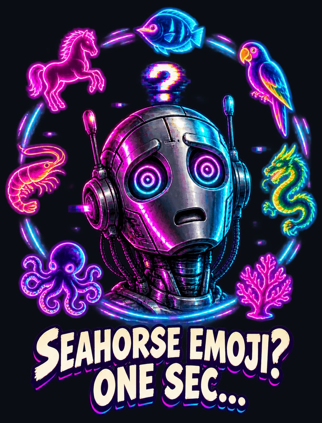 Seahorse Emoji? One Sec... Tee