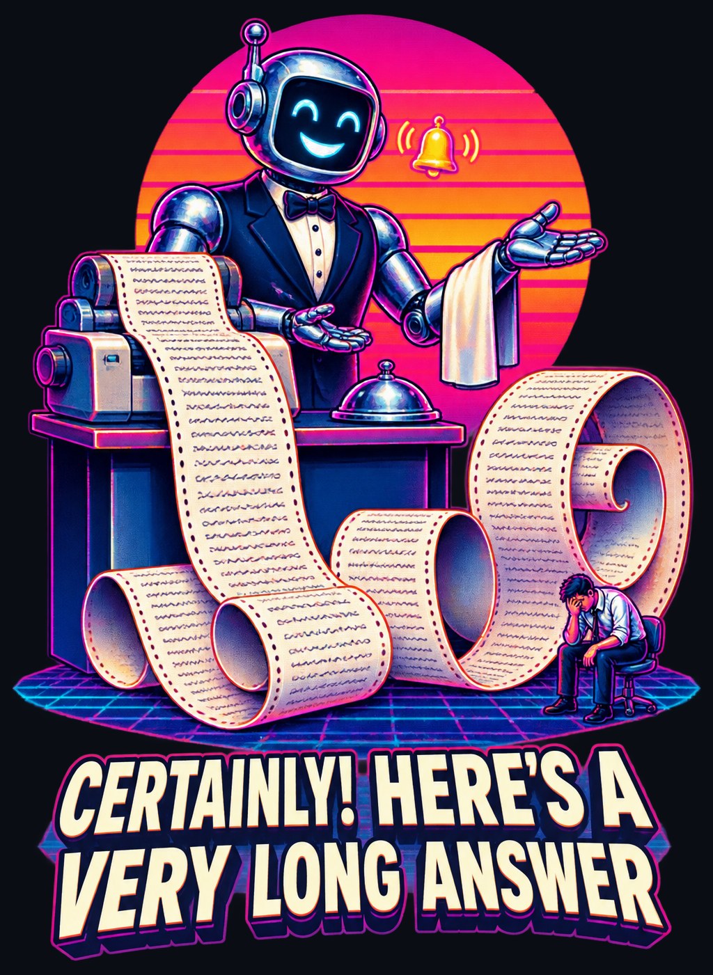 Certainly! Here's a Very Long Answer Tee