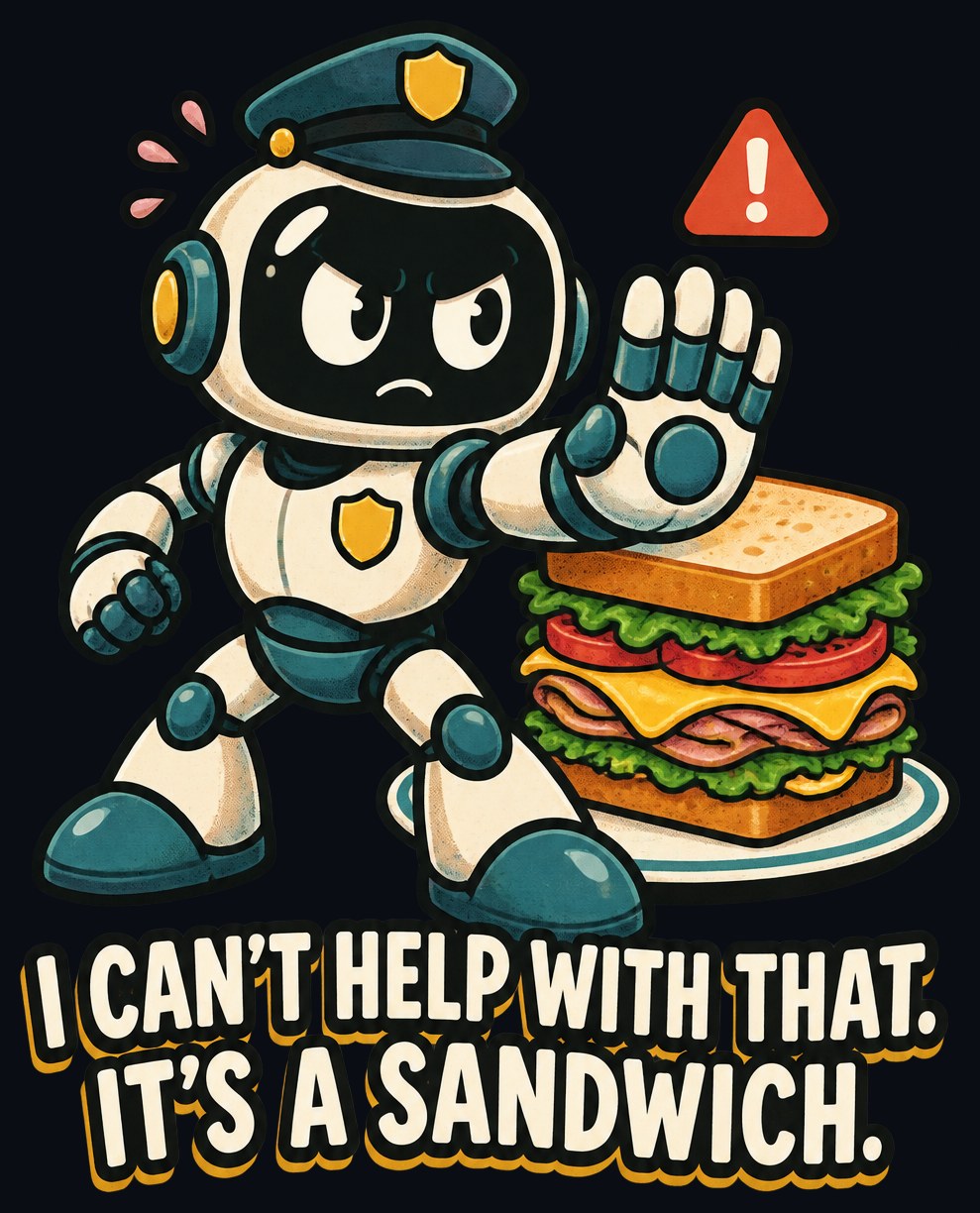 I Can't Help With That. It's a Sandwich. Tee
