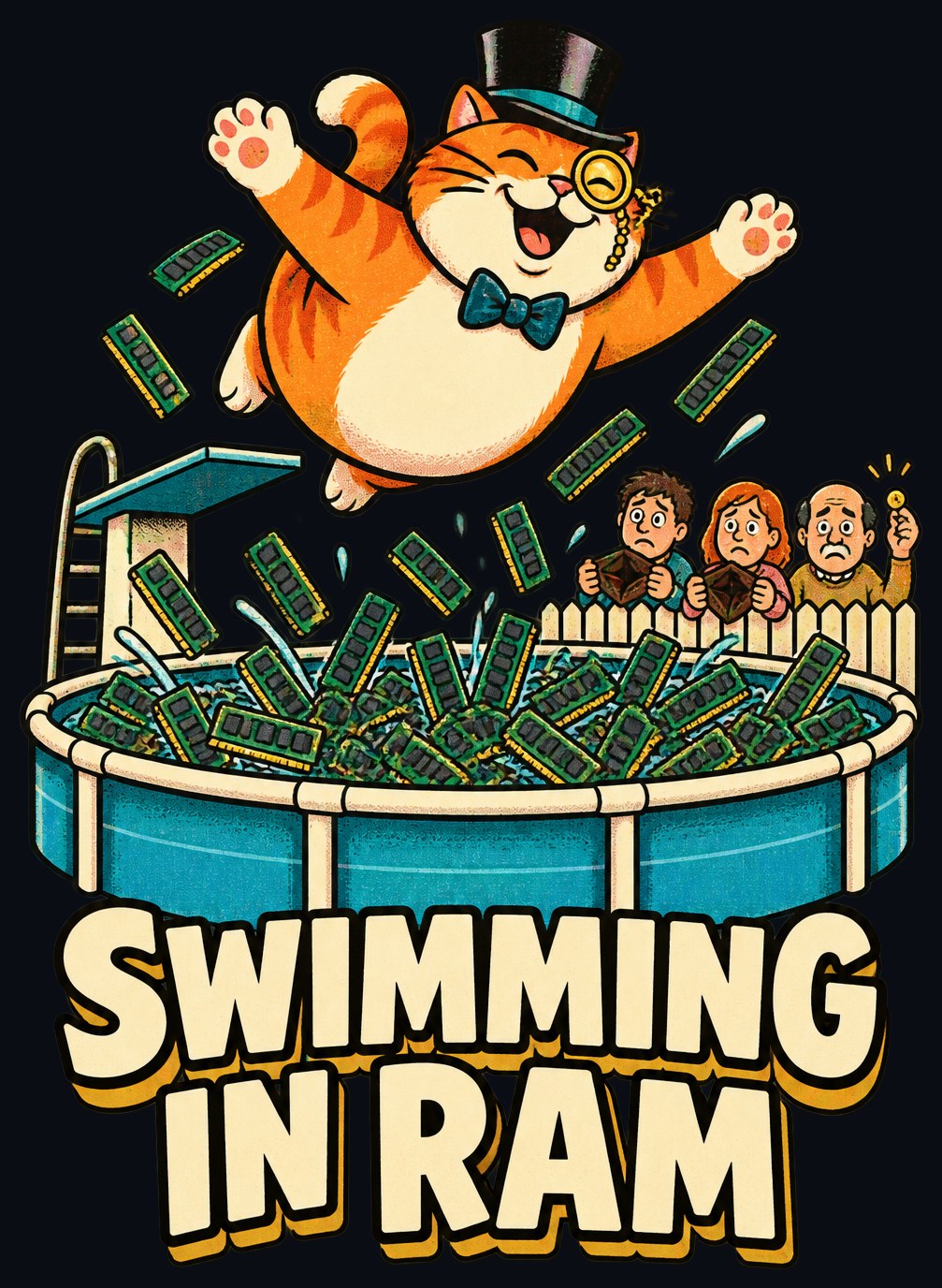 Swimming In RAM Tee