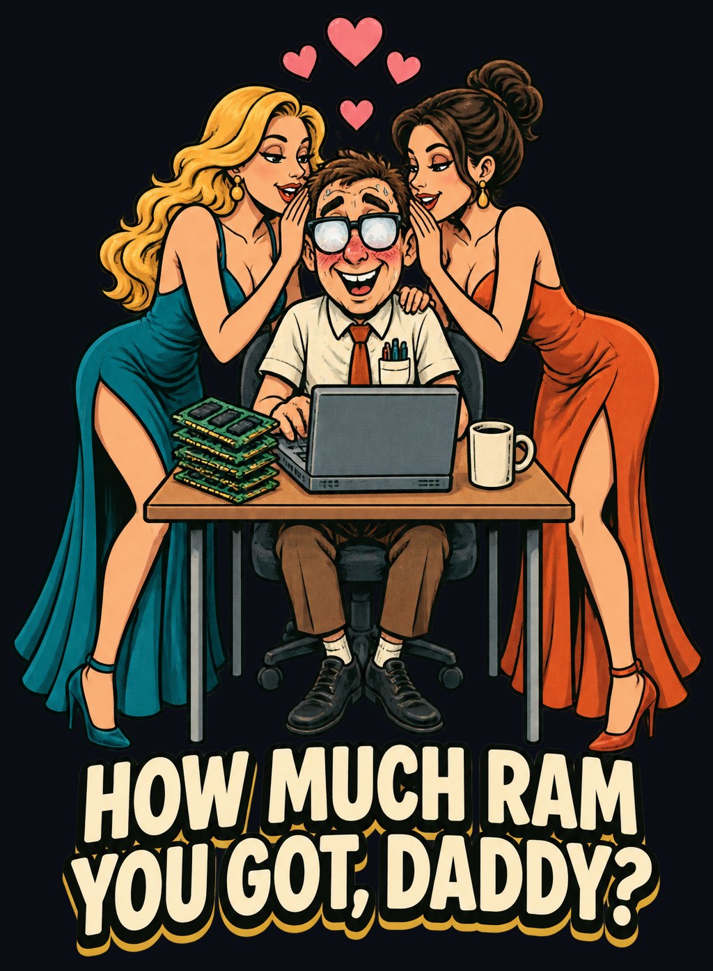 How Much RAM You Got, Daddy? Tee